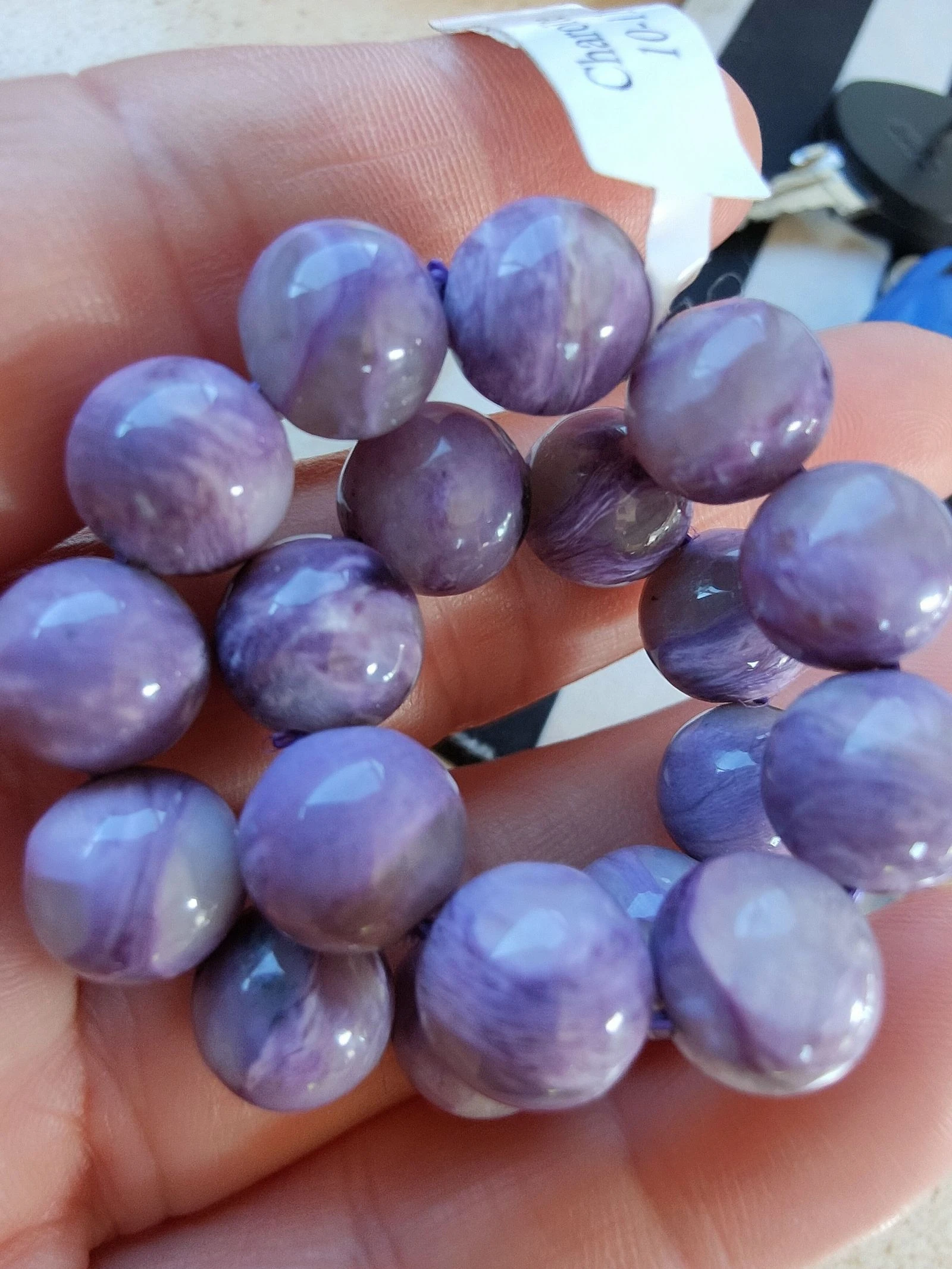 An AA+ Russian Charoite bracelet – photo 4